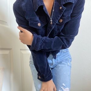 SOLD Blue Corduroy Jacket